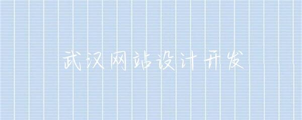 武汉网站设计开发