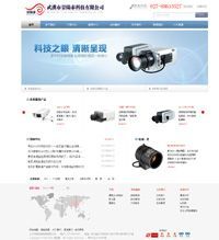 武汉市景阳泰科公司网站模板下载
